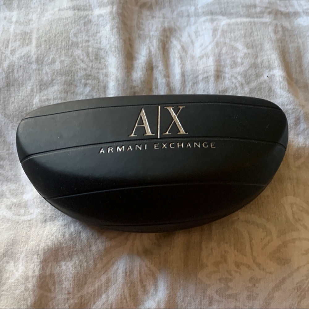 Armani Exchange Tortoise Shell Wrap Around Sunglasses - Picture 5 of 7